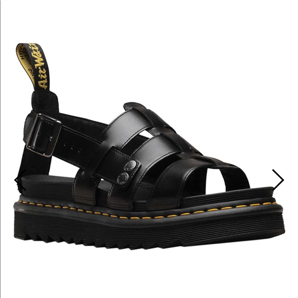 Dr MARTENS TERRY BLACK BRANDO Size: 9 - Picture 7 of 10